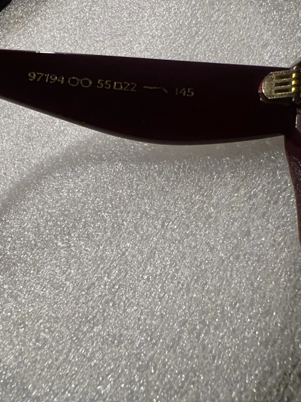 Fashion Chunky Square Eyeglass  in Deep Burgundy